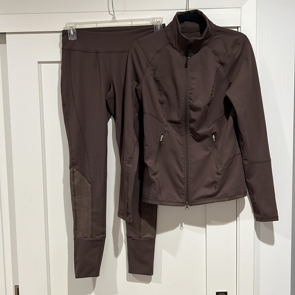 Zella matching Jacket and Leggings - Picture 1 of 8